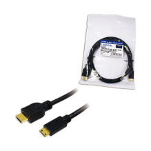Logilink HDMI-Kabel Ethernet A - mini St / St 1.50m sw Logilink HDMI-Kabel Ethernet A - mini St / St 1.50m sw