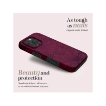 Phone Case - MIO Berry Blooms MagSafe Compatible with iPhone 17, Shockproof, Purple Phone Case - MIO Berry Blooms MagSafe Compatible with iPhone 17, Shockproof, Purple