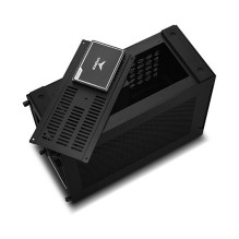 Lian Li x DAN dėklai A4-H2O PC-Gehäuse, Mini-Gehäuse, Mini-ITX, PCIe 5.0 Riser – schwarz