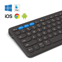 Klaviatūra - ZAGG Pro Klaviatūra, Bevielė, Bluetooth, Anglies