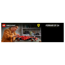 LEGO Technika Ferrari SF-24 F1 Rennauto 42207