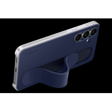 Telefono Dėklas - Samsung Galaxy S25 FE Stovintis Laikiklis, Patvari Apsauga, Tamsiai Mėlyna Telefono Dėklas - Samsung Galaxy S25 FE Stovintis Laikiklis, Patvari Apsauga, Tamsiai Mėlyna