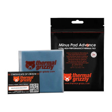K Thermal Grizzly Minus Pad Advance - 100x100x1,0 mm (2er Pack) K Thermal Grizzly Minus Pad Advance - 100x100x1,0 mm (2er Pack)