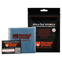 K Thermal Grizzly Minus Pad Advance - 100x100x2,0 mm (2er Pack) K Thermal Grizzly Minus Pad Advance - 100x100x2,0 mm (2er Pack)