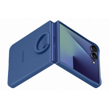 Telefono Dėklas - Samsung Galaxy Flip7 Silikoninis Apsauginis Dangtelis, Mėlynas Telefono Dėklas - Samsung Galaxy Flip7 Silikoninis Apsauginis Dangtelis, Mėlynas