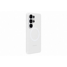 Telefono Dėklas - Samsung Galaxy S26 Ultra Silikoninis Magnetinis Dėklas, Greitas Belaidis Įkrovimas, Baltas Telefono Dėklas - Samsung Galaxy S26 Ultra Silikoninis Magnetinis Dėklas, Greitas Belaidis Įkrovimas, Baltas