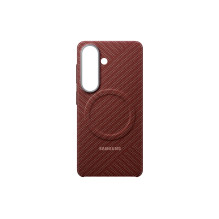 Telefono Dėklas - Samsung Galaxy S26 Anglies Pluošto Magnetinis Dėklas, Koralo Raudona Telefono Dėklas - Samsung Galaxy S26 Anglies Pluošto Magnetinis Dėklas, Koralo Raudona