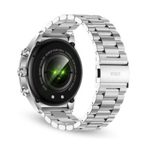 Išmanusis Laikrodis - Ksix Išmanusis Laikrodis ELITE, 1.43" AMOLED, Sveikatos Stebėjimas, Sidabrinė