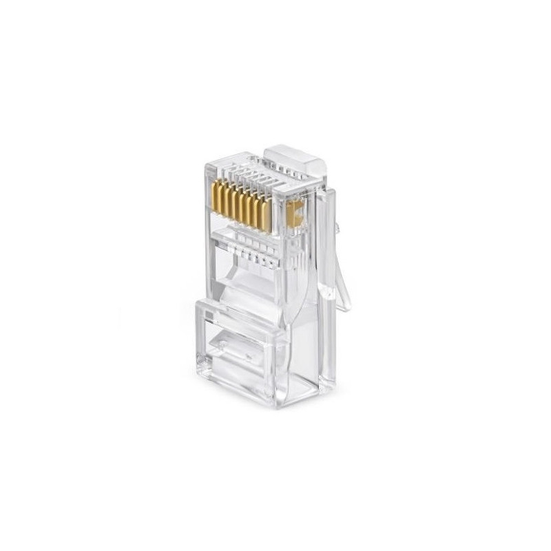 RJ45 connector UTP CAT5E, 100 pcs.