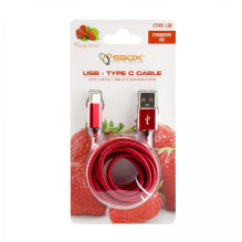 Sbox USB-TYPEC-15R USB- Type C M / M 1.5m fruity red