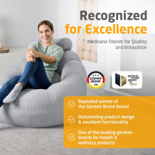 Medisana RS100 Bubble Sofa with Massage Grey Medisana RS100 Bubble Sofa with Massage Grey