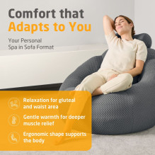 Medisana RS150 Bubble Sofa with Massage Dark grey Medisana RS150 Bubble Sofa with Massage Dark grey