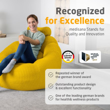 Medisana RS200 Bubble Sofa with Massage Yellow Medisana RS200 Bubble Sofa with Massage Yellow