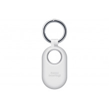 Telefono Dėklas - Samsung SmartTag2 Silikoninis Dėklas Su Karabininiu Žiedu, Baltas Telefono Dėklas - Samsung SmartTag2 Silikoninis Dėklas Su Karabininiu Žiedu, Baltas