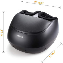 Sveikata ir Asmeninė Priežiūra - RENPHO Shiatsu Pėdų Masažuoklis FM059R, 360° Ritės, Oro Suspaudimas, Šildymas