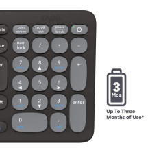 Keyboard - ZAGG Pro Keyboard, Wireless Charging, Up to 3 Devices, Black