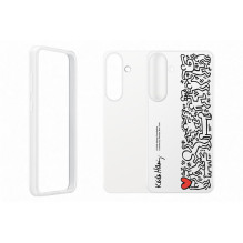 Telefono Dėklas - Samsung Galaxy S25 Plus Flipsuit Dėklas, Visapusiška Apsauga, Balta Telefono Dėklas - Samsung Galaxy S25 Plus Flipsuit Dėklas, Visapusiška Apsauga, Balta