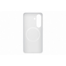 Telefono Dėklas - Samsung Galaxy S26 Silikoninis Magnetinis Dėklas, Belaidis Įkrovimas, Balta
