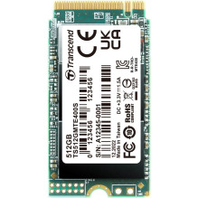 SSD diskas Transcend MTE400S 512GB M.2 2242 PCI-E x4 Gen3 NVMe (TS512GMTE400S)
