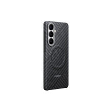 Telefono Dėklas - Samsung Galaxy S26 Plus Anglies Pluošto Magnetinis Pilkas