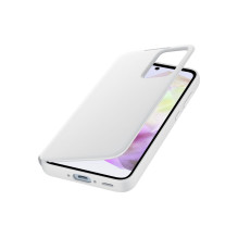 Telefono Dėklas - Samsung Galaxy A35 Smart View Wallet Case, Card Holder, Balta