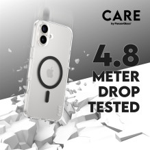 Telefono Dėklas - PanzerGlass CARE Flagship Dėklas iPhone 16 Plus, MagSafe, Skaidrus Telefono Dėklas - PanzerGlass CARE Flagship Dėklas iPhone 16 Plus, MagSafe, Skaidrus