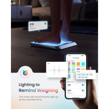 Skaitmeninės Svarstyklės - RENPHO Elis Chroma Smart Scale, Kūno Riebalai, BMI, Wi-Fi, Bluetooth Skaitmeninės Svarstyklės - RENPHO Elis Chroma Smart Scale, Kūno Riebalai, BMI, Wi-Fi, Bluetooth