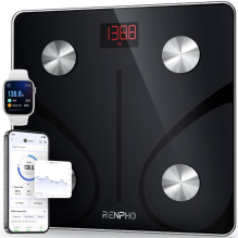 Skaitmeninės Svarstyklės - RENPHO Elis 1 Smart Body Scale, 13 Matmenų, Juoda Skaitmeninės Svarstyklės - RENPHO Elis 1 Smart Body Scale, 13 Matmenų, Juoda