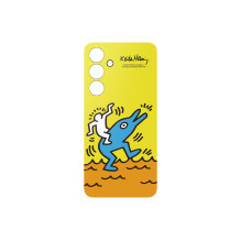 Telefono dėklas - Samsung MS721CYE geltonai baltas
