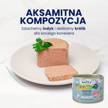 BALTICA Flavors of the Regions Turkey with rabbit - wet cat food - 185g BALTICA Flavors of the Regions Turkey with rabbit - wet cat food - 185g
