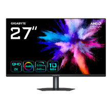 GIGABYTE GO27Q24 27" OLED 2K QHD Gaming Monitor - 2560 x 1440, 240Hz, 0.03ms, 400 cd / m², FreeSync Premium, HDMI 2