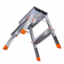Krause Folding Step Treppy silver Krause Folding Step Treppy silver