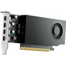 PNY NVIDIA RTX A1000 8GB GDDR6 Darbo stoties vaizdo plokštė 4x mDP PNY NVIDIA RTX A1000 8GB GDDR6 Darbo stoties vaizdo plokštė 4x mDP