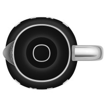 SMEG Kettle (KLF05BLEU) mini 0,8L black Schwarz (KLF05BLEU)