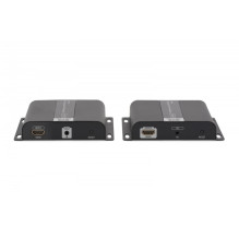 Sistemos AV signalo perdavimo plėtinys Digitus HDMI IP / Cat.5-7 120m 4K 30Hz UHD PoE HDCP 1.4 IR (rinkinys) Sistemos AV signalo perdavimo plėtinys Digitus HDMI IP / Cat.5-7 120m 4K 30Hz UHD PoE HDCP 1.4 IR (rinkinys)