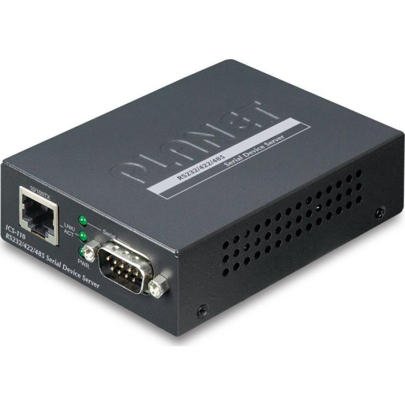 PLANET 1-Port RS232 / 422 / 485 zu 1-Port FE Ethernet konverteris