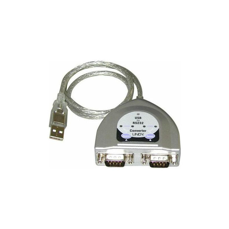 LINDY USB RS232 2-Port Converter
