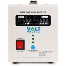 Keitiklis VOLT POLSKA SINUSPRO-1000E 12V 700 / 1000W Keitiklis VOLT POLSKA SINUSPRO-1000E 12V 700 / 1000W