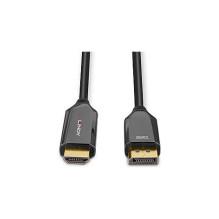 LINDY DisplayPort an HDMI 8K60 Adapterkabel aktiv 3m LINDY DisplayPort an HDMI 8K60 Adapterkabel aktiv 3m