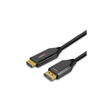 LINDY DisplayPort ir HDMI 8K60 Adapterkabel aktyv 3m LINDY DisplayPort ir HDMI 8K60 Adapterkabel aktyv 3m