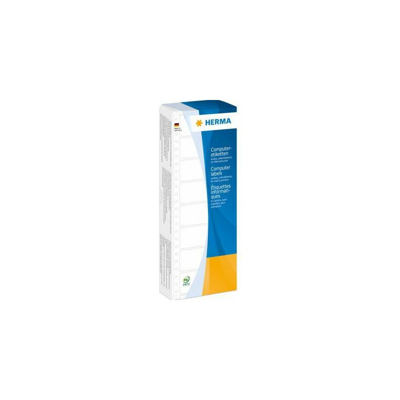 HERMA Computer labels yellow 88.9x35.7 mm paper 2000 pcs.