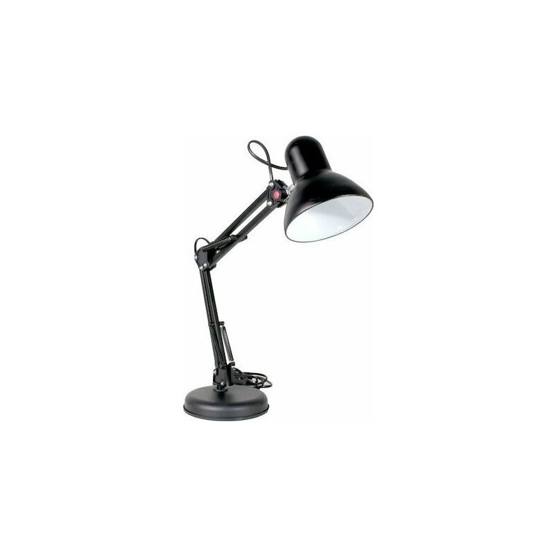 RealPower Retro desk lamp SL-70, black metal