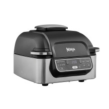 Ninja Foodi išmanioji kepsninė ir oro gruzdintuvė 5.7L, indai tinkami plauti indaplovėje, Black / Silver EU AG301EU Ninja Foodi išmanioji kepsninė ir oro gruzdintuvė 5.7L, indai tinkami plauti indaplovėje, Black / Silver EU AG301EU