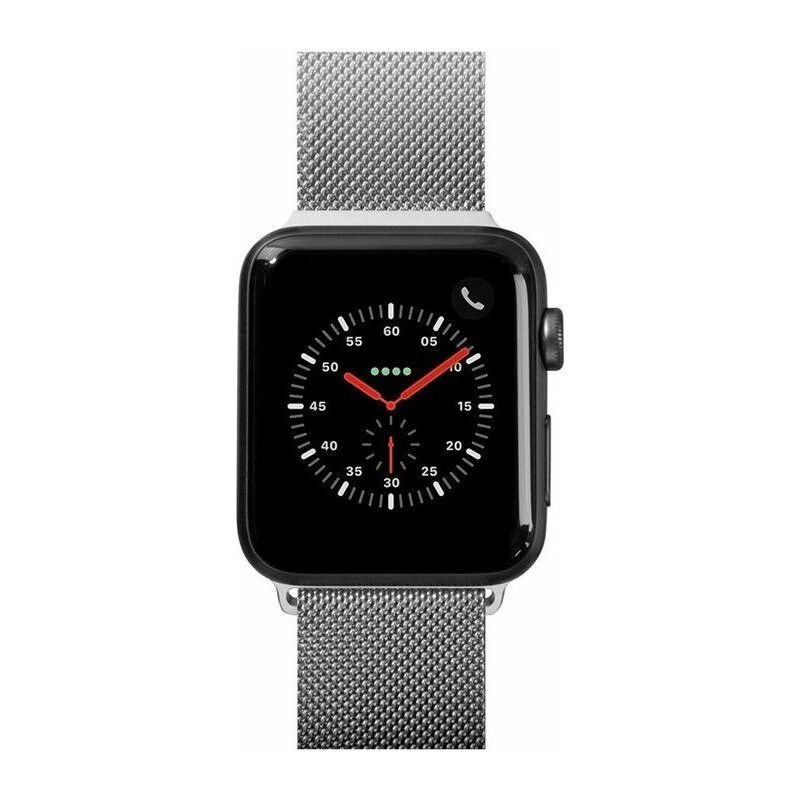 LAUT Steel Loop Silver Nerūdijančio plieno dirželis Apple Watch