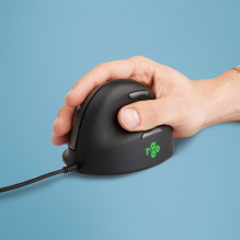 Pelė R-GO Tools R-Go Maus HE ergonomiška dešiniarankiams USB maža Pelė R-GO Tools R-Go Maus HE ergonomiška dešiniarankiams USB maža