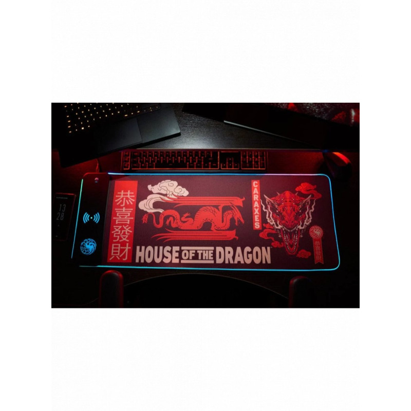 Numskull peles paliktnis House of Dragons + bezvadu lādēšana 30x80cm