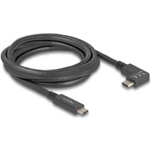USB kabelis Delock USB-C - USB-C 2 m Black (80038) USB kabelis Delock USB-C - USB-C 2 m Black (80038)
