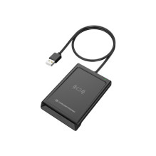 Conceptronic CONCEPTRONIC Dual-Interface Smart-ID USB-A card reader Black Conceptronic CONCEPTRONIC Dual-Interface Smart-ID USB-A card reader Black