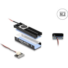 DeLOCK Heat sink with fan...