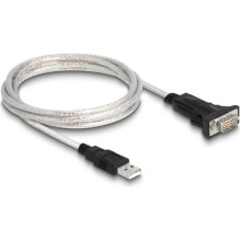 USB kabelis Delock USB-A - RS-232 1.8 m White-black (63465) USB kabelis Delock USB-A - RS-232 1.8 m White-black (63465)